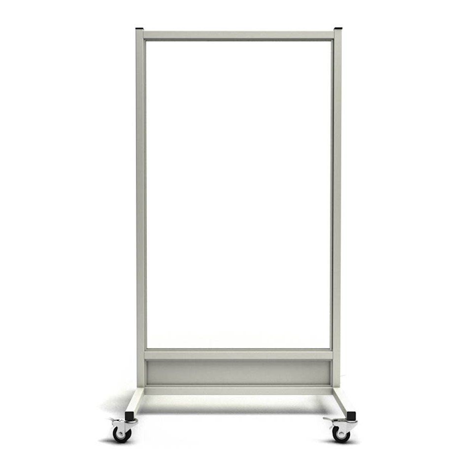 Mobile Lead Barrier Acrylic Window 60" x 30"